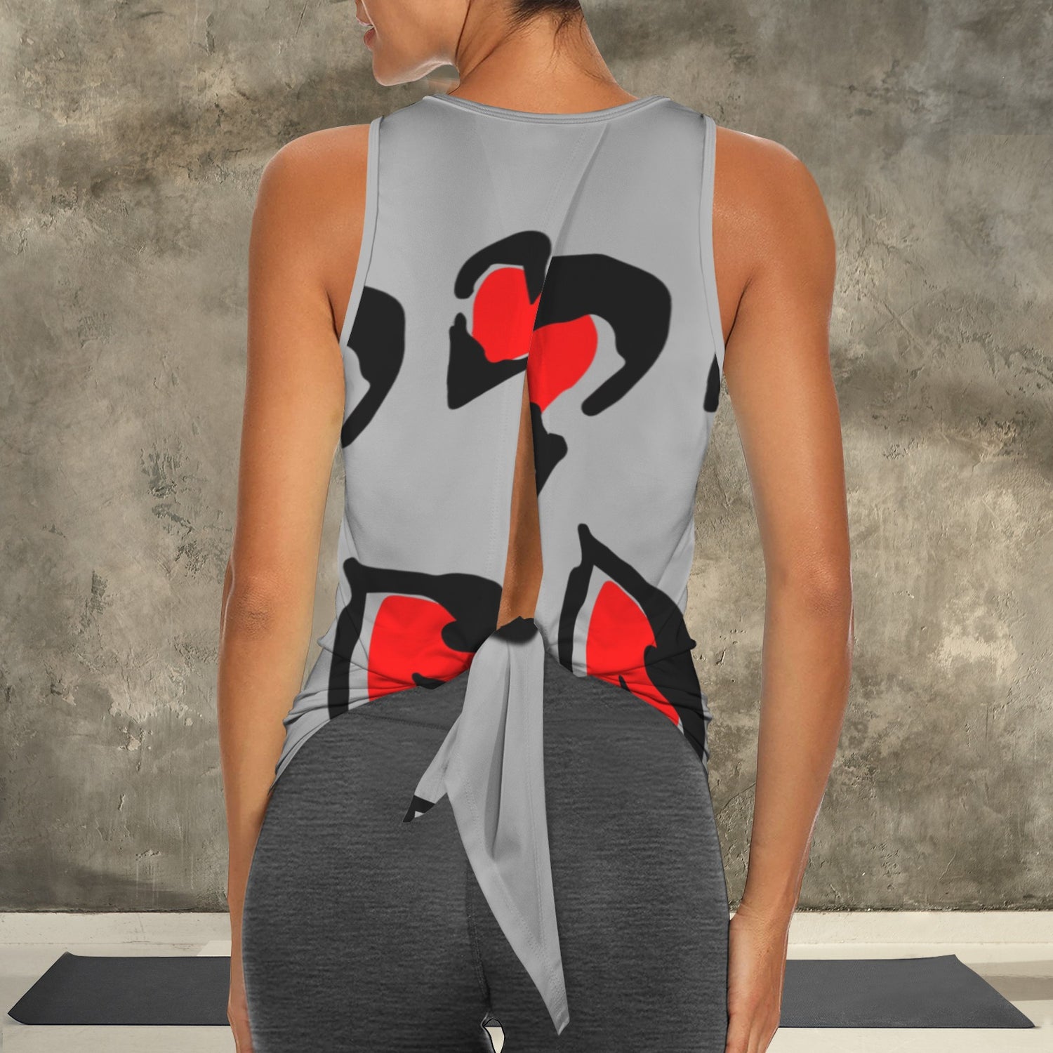 Caution Sport Top Grey