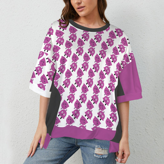 Fear Of Conncetion? Black UnderArm Hem T-Shirt