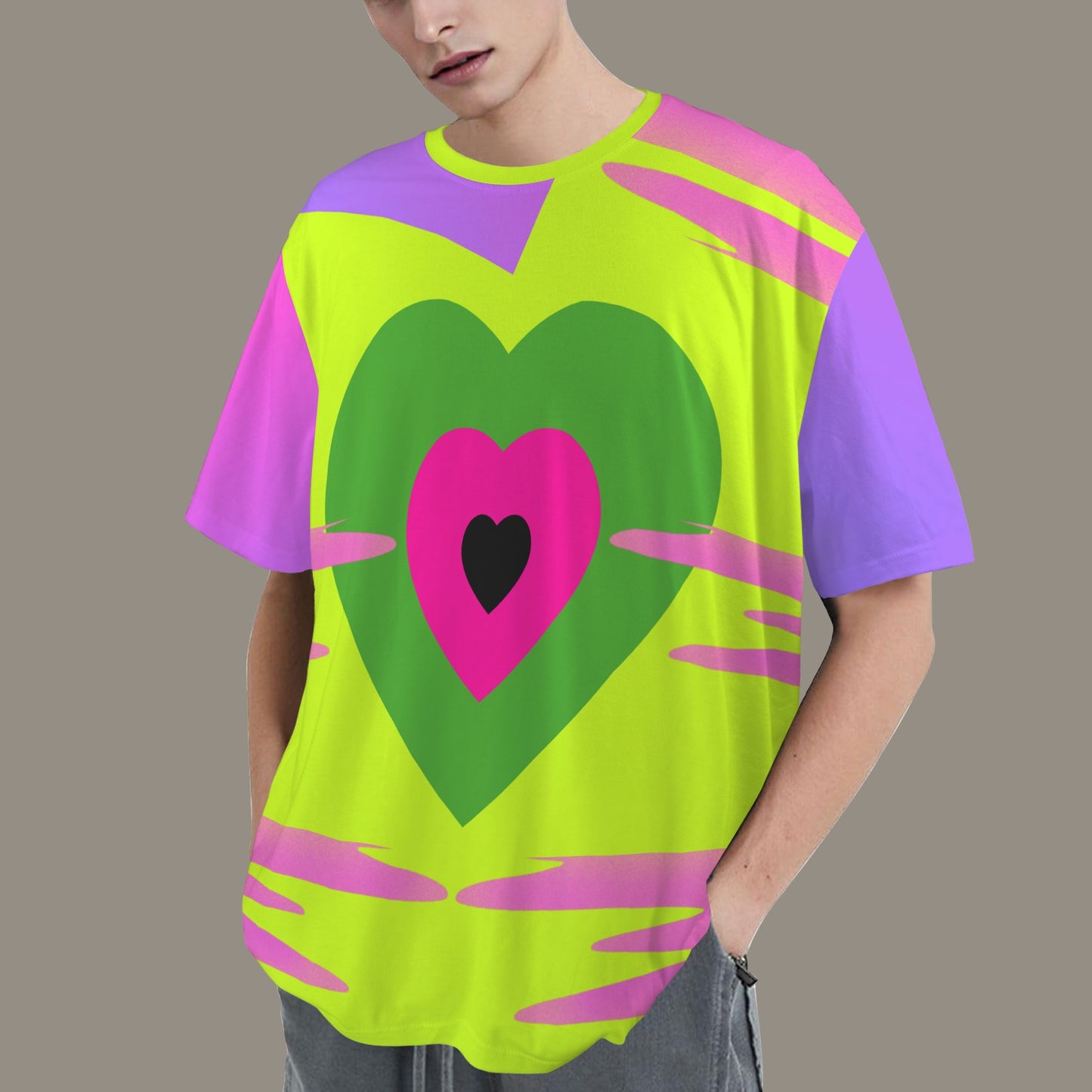 Se Son Rose (Missing U) Bright Green Violet Pink