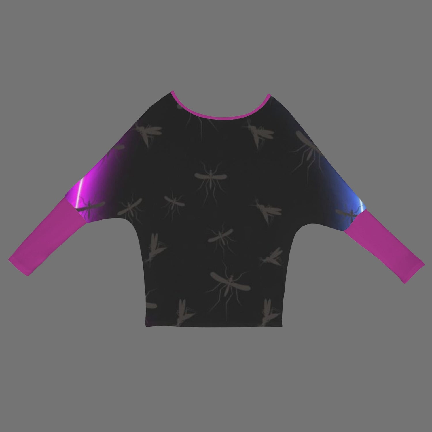 Mosquitoes Sweater Purple Sleeve