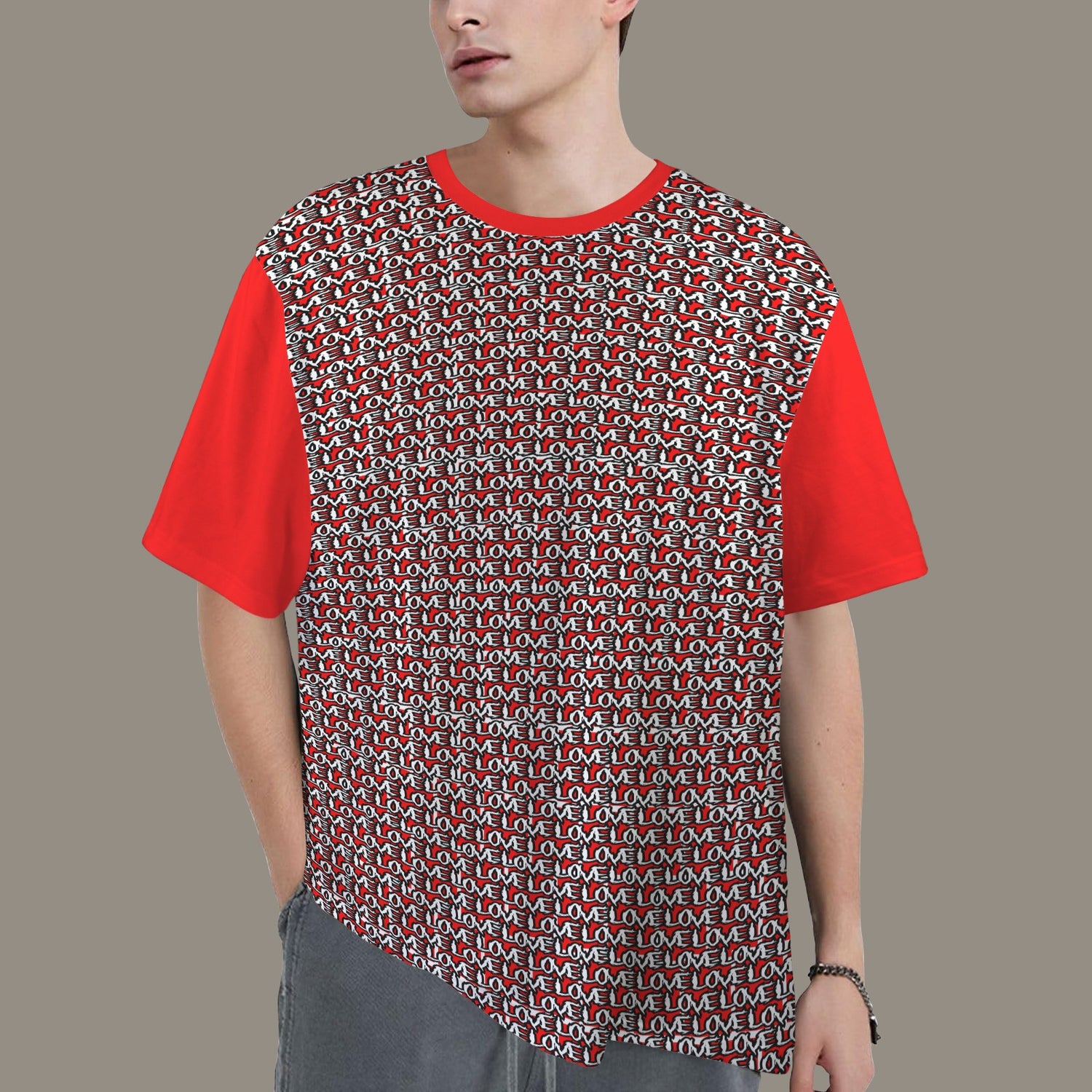 SE SON ROSE - RED LOVE WALL SMALL LOVE 2 - WHITE