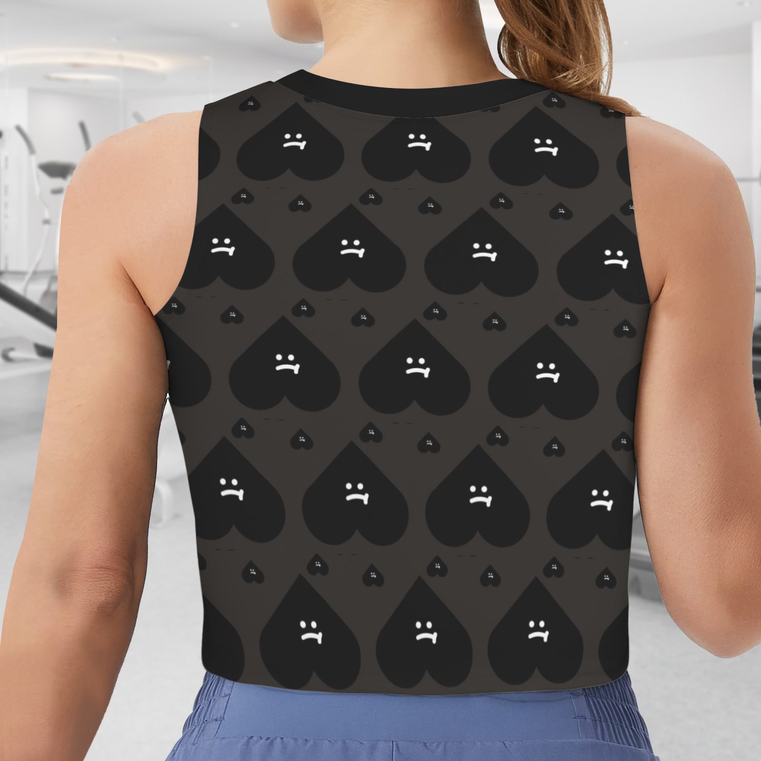 Pinky CUTION Skulls Hearts Top