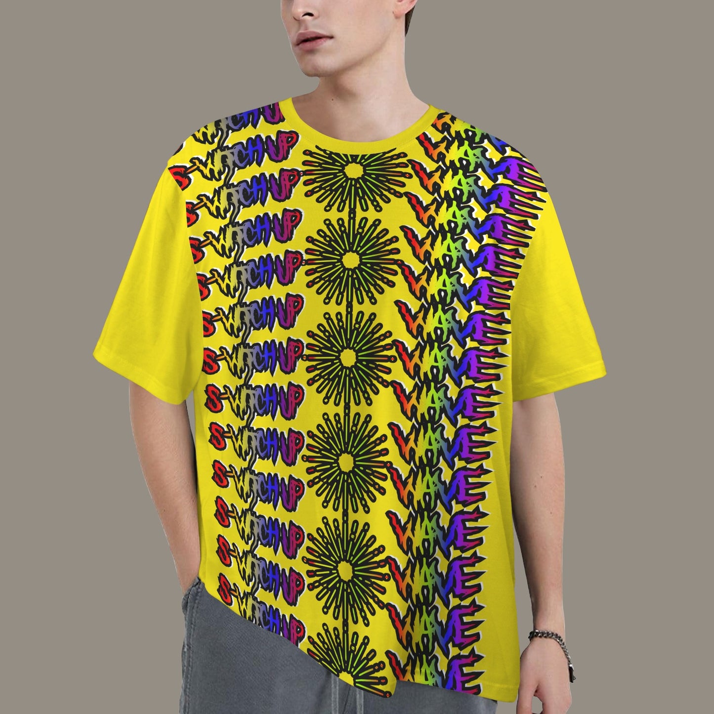 S-WITCH UP WAVE LOGO MULTI YELLOW