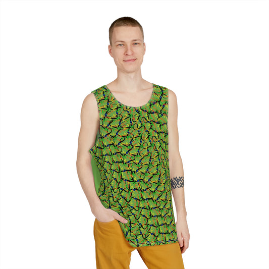 Chaos In The Heart Men's Tank Light Green