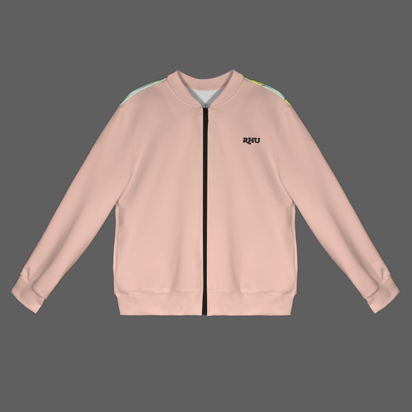 Humans Scare Me Lightweight Jacket  Pale Pink