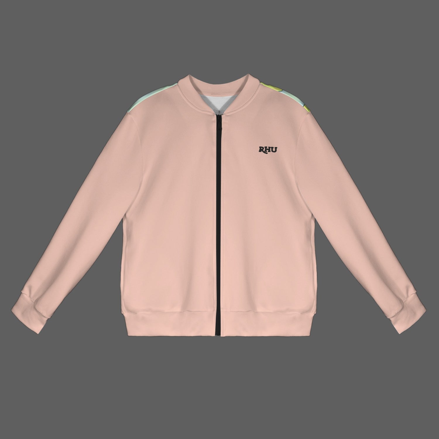 Humans Scare Me Lightweight Jacket  Pale Pink