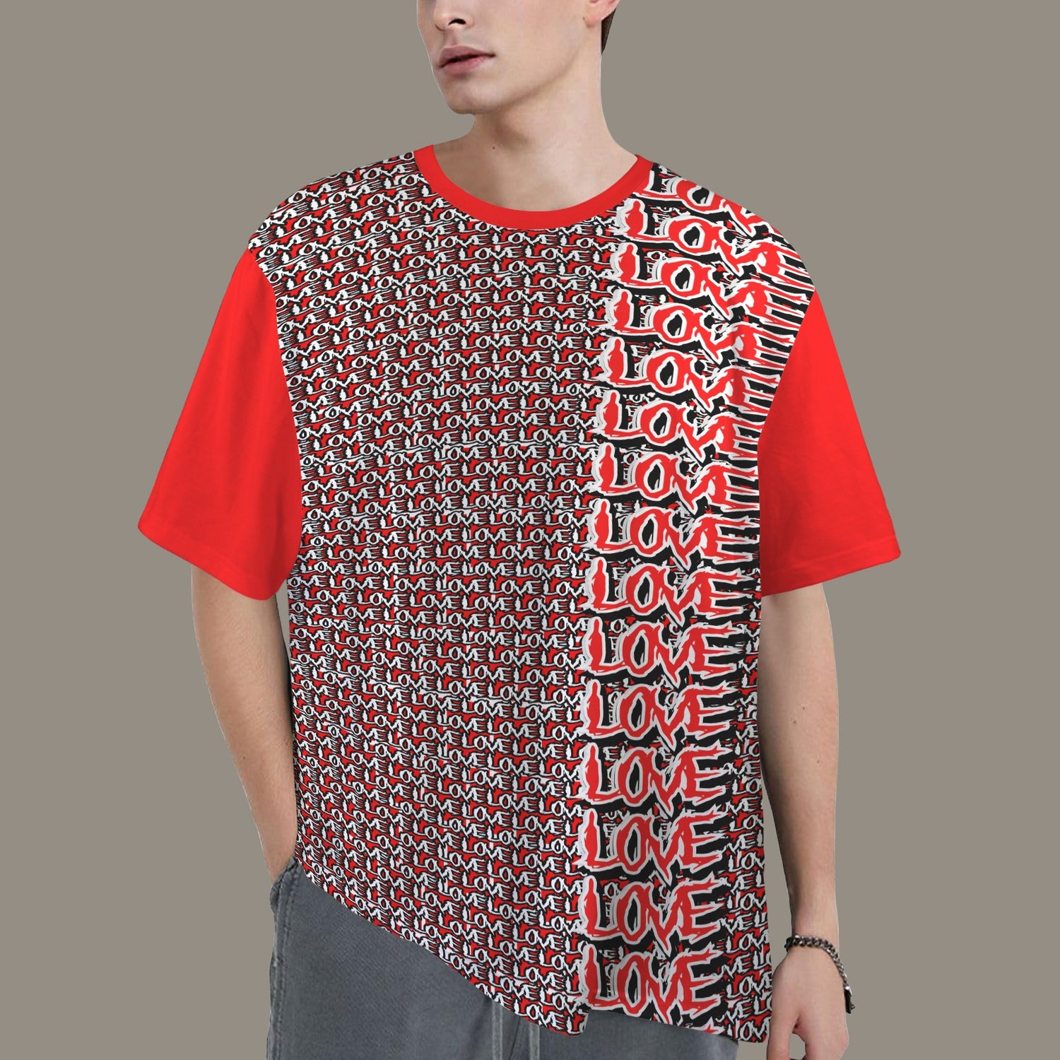 SE SON ROSE - RED LOVE WALL SMALL LOVE- WHITE