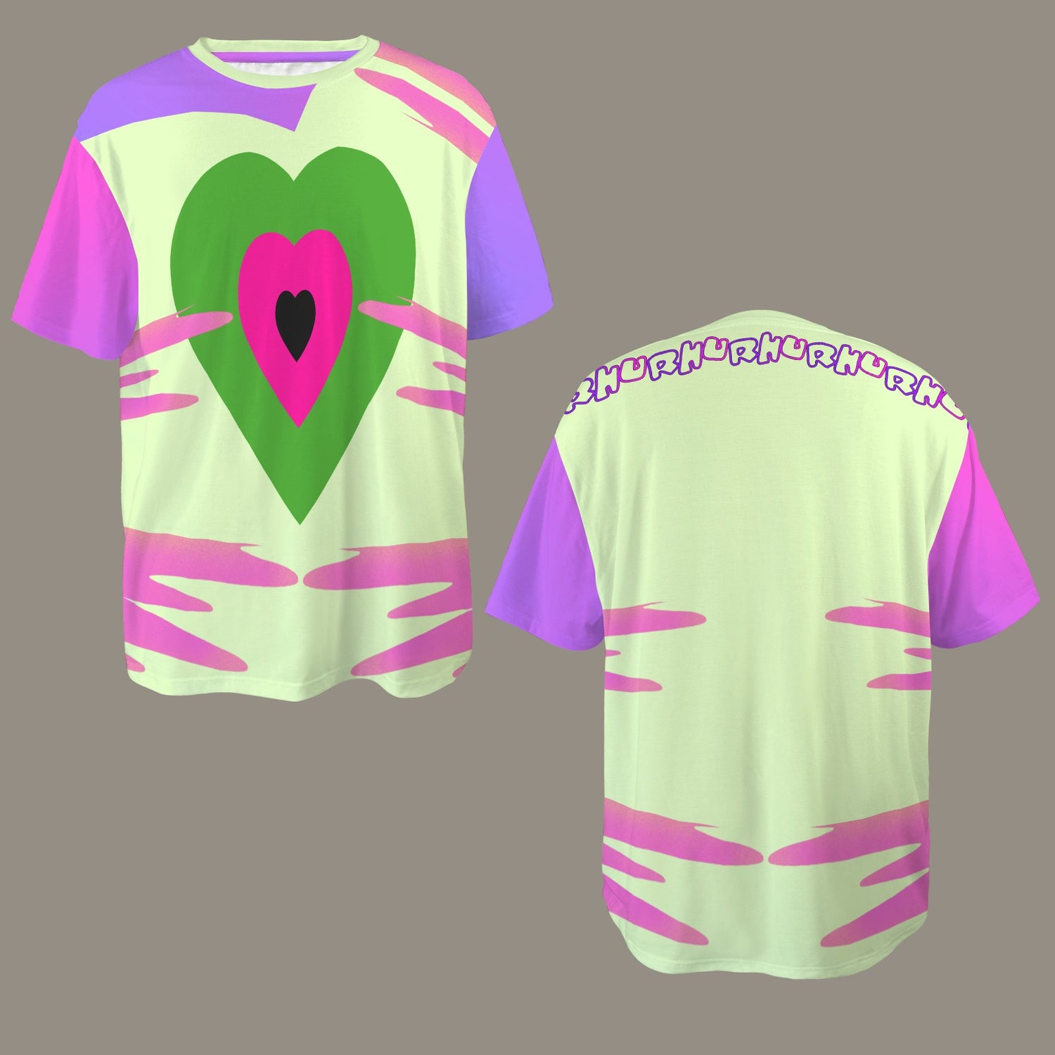 Se Son Rose (Missing U) Light Green Violet Pink