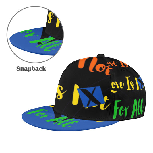 LINFA CAP BLUE BLACK Snapback Hat