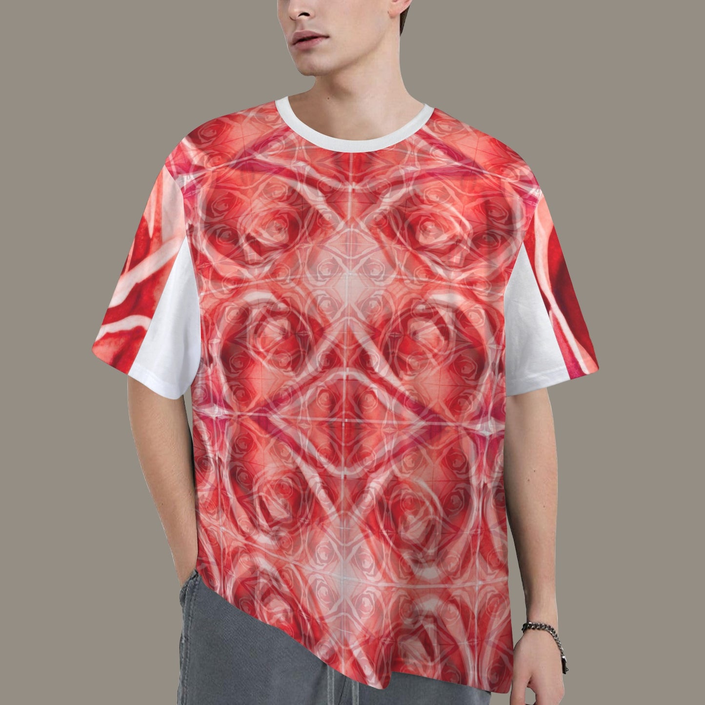Se Son Rose Fioriranno (Psychedelic Vision Of Roses) Unisex T-Shirt White