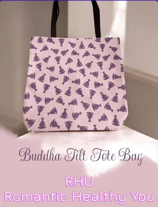 Buddha Tilt Tote Bag