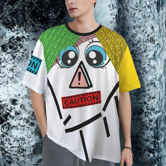 CAUTION Colour Portrait - Black Collar