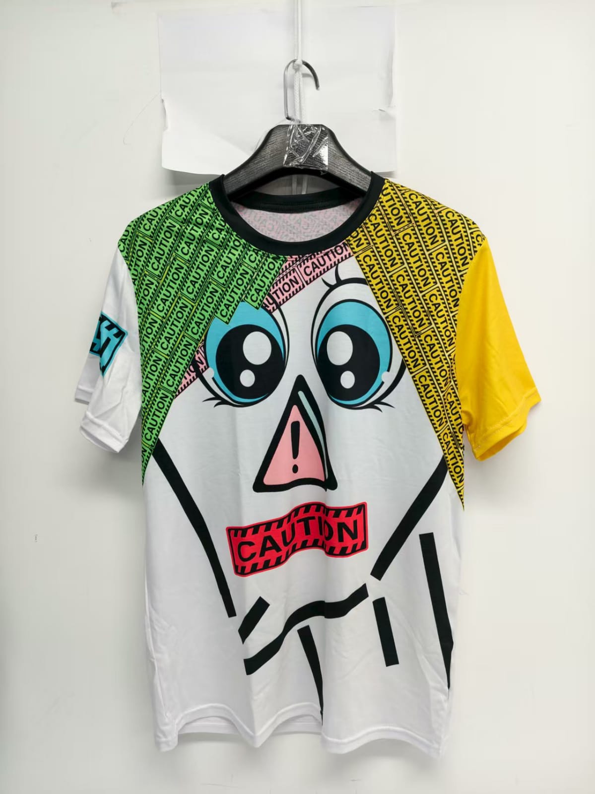 CAUTION Colour Portrait - Black Collar