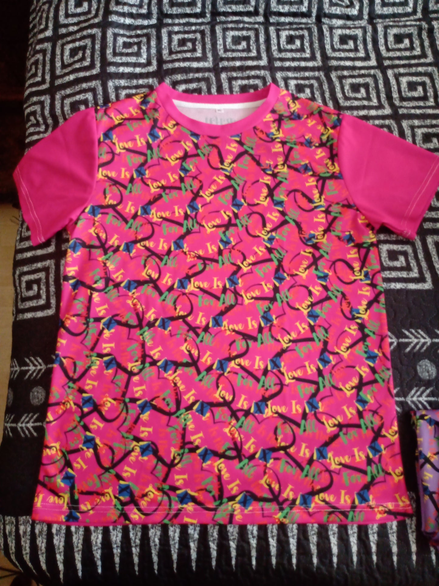 LINFA Chaos T-Shirt Pink