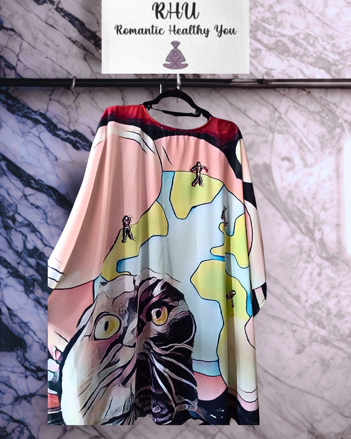 Humans Scare Me Cape Black