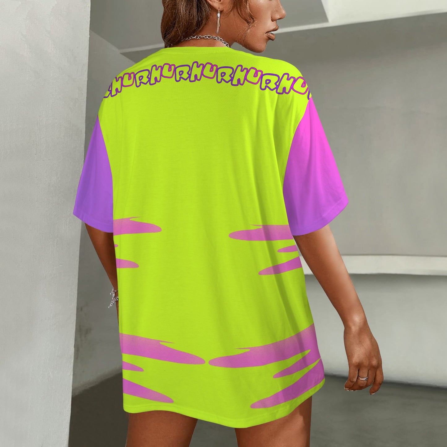 Se Son Rose (Missing U) Bright Green Violet Pink