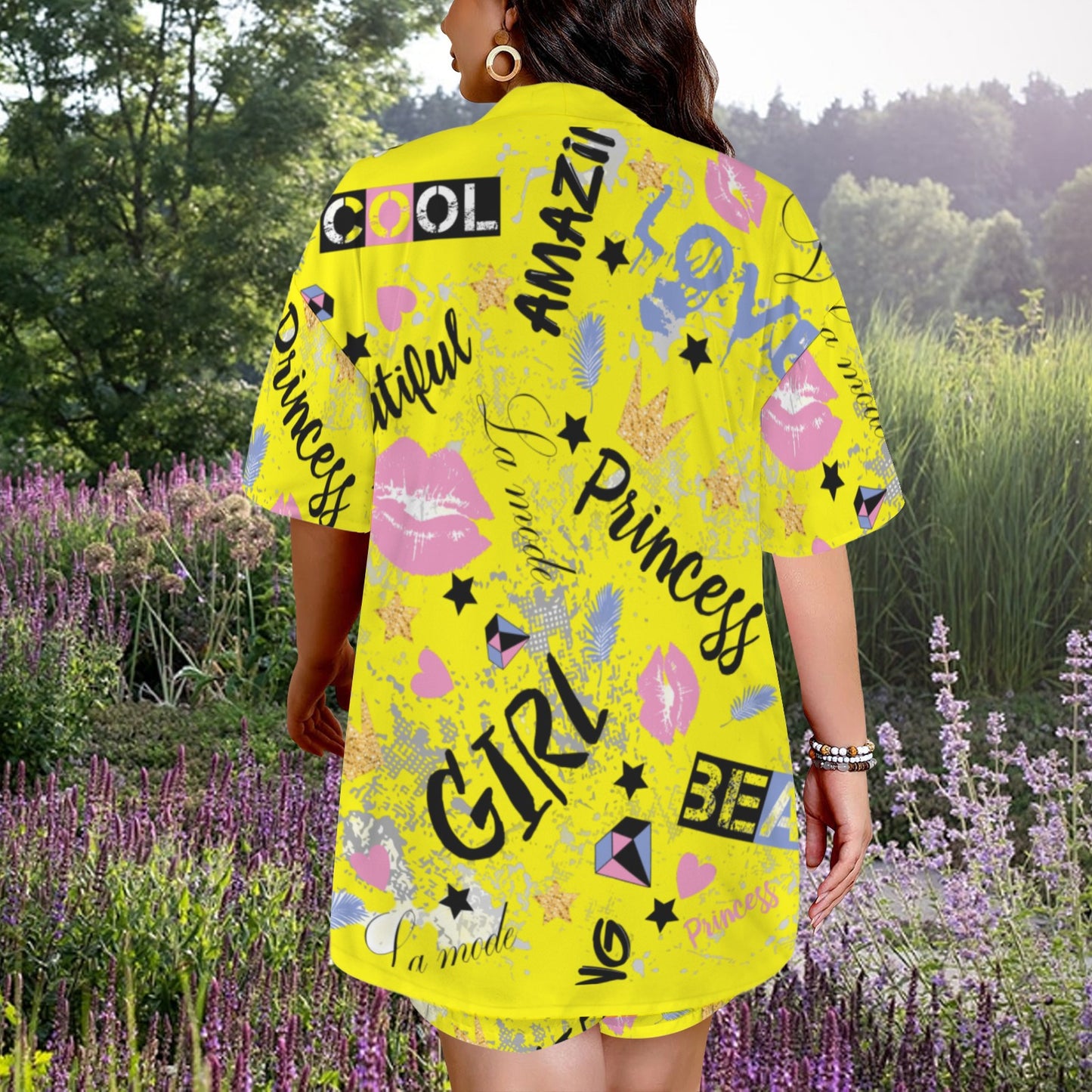 Yellow Feel Amazing Open Blouse