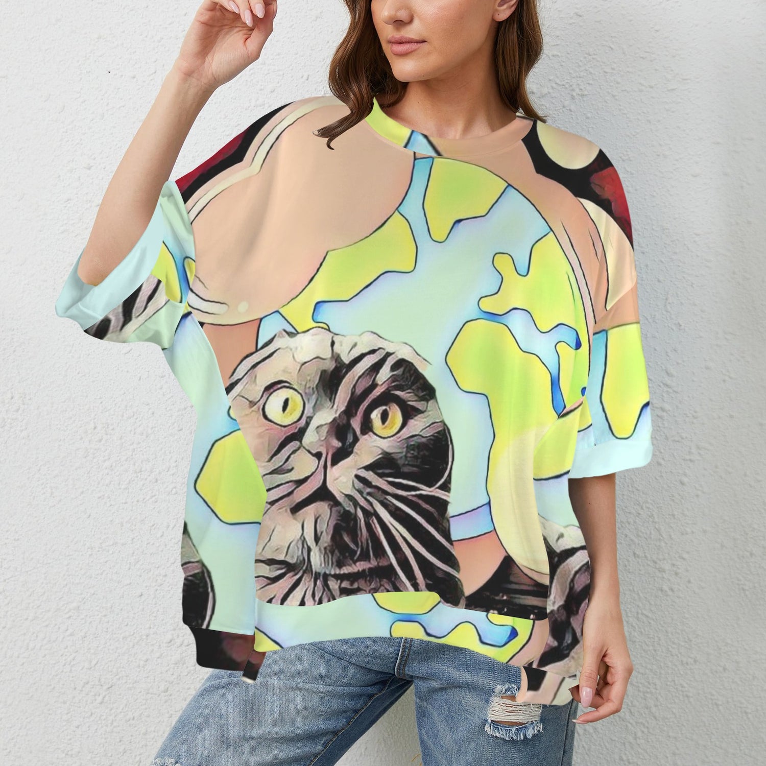 Humans Scare Me T-Shirt Women 2