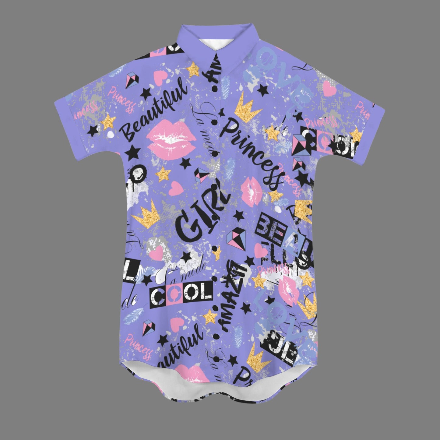 Feel Amazing T-Shirt Dress Glicine