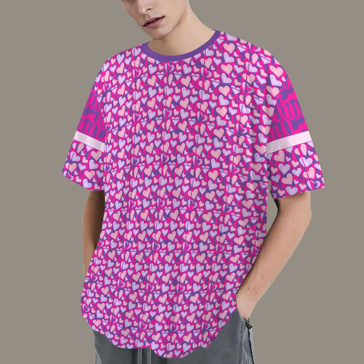 Mosquitoes Small Hearts T-shirt Lilac