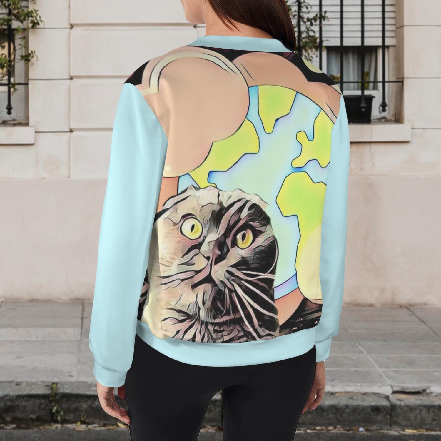 Humans Scare Me Lightweight Jacket  Sabbia
