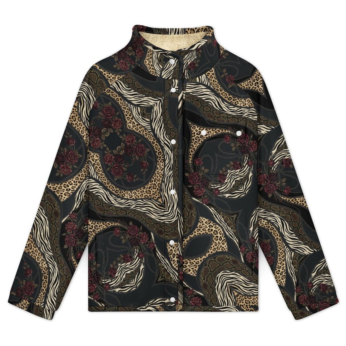 Animal  MIx Fleece Jacket