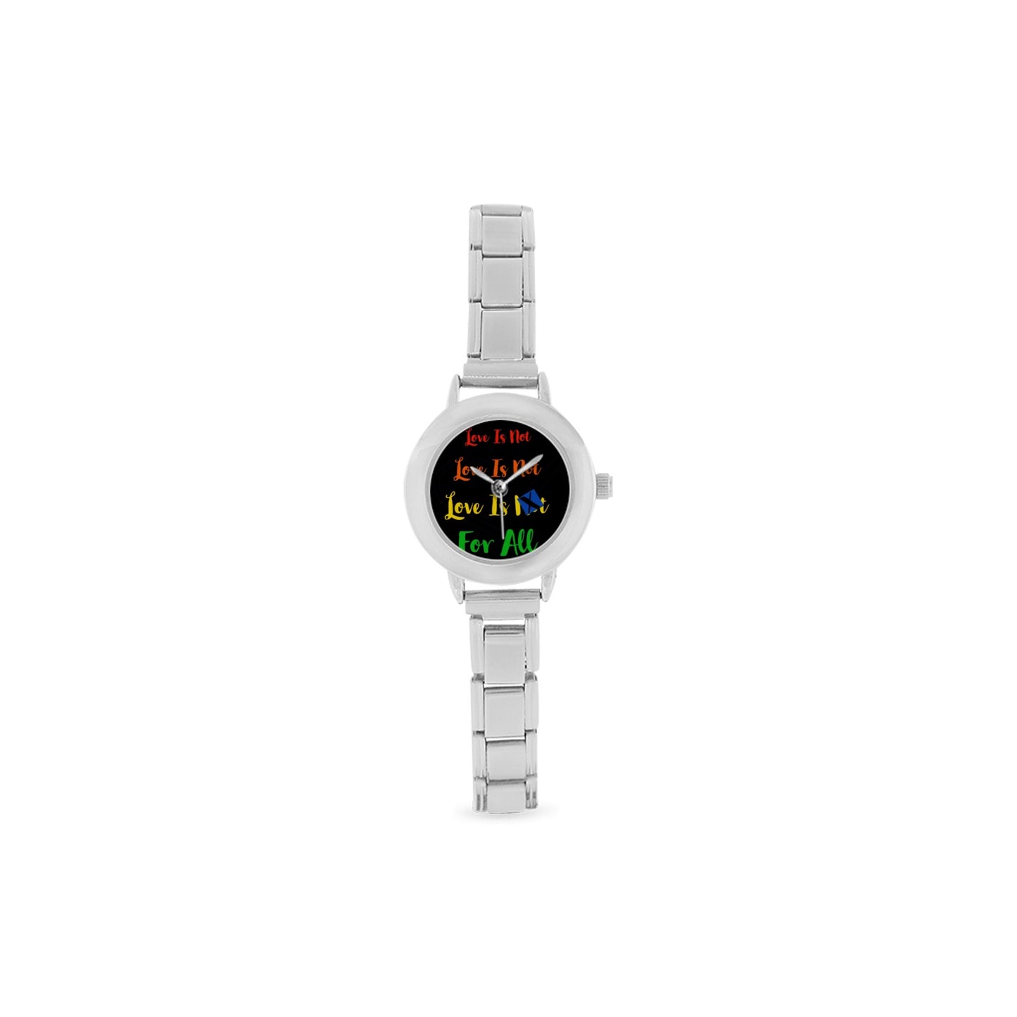 LINFA BLACK Italian Charm Watch