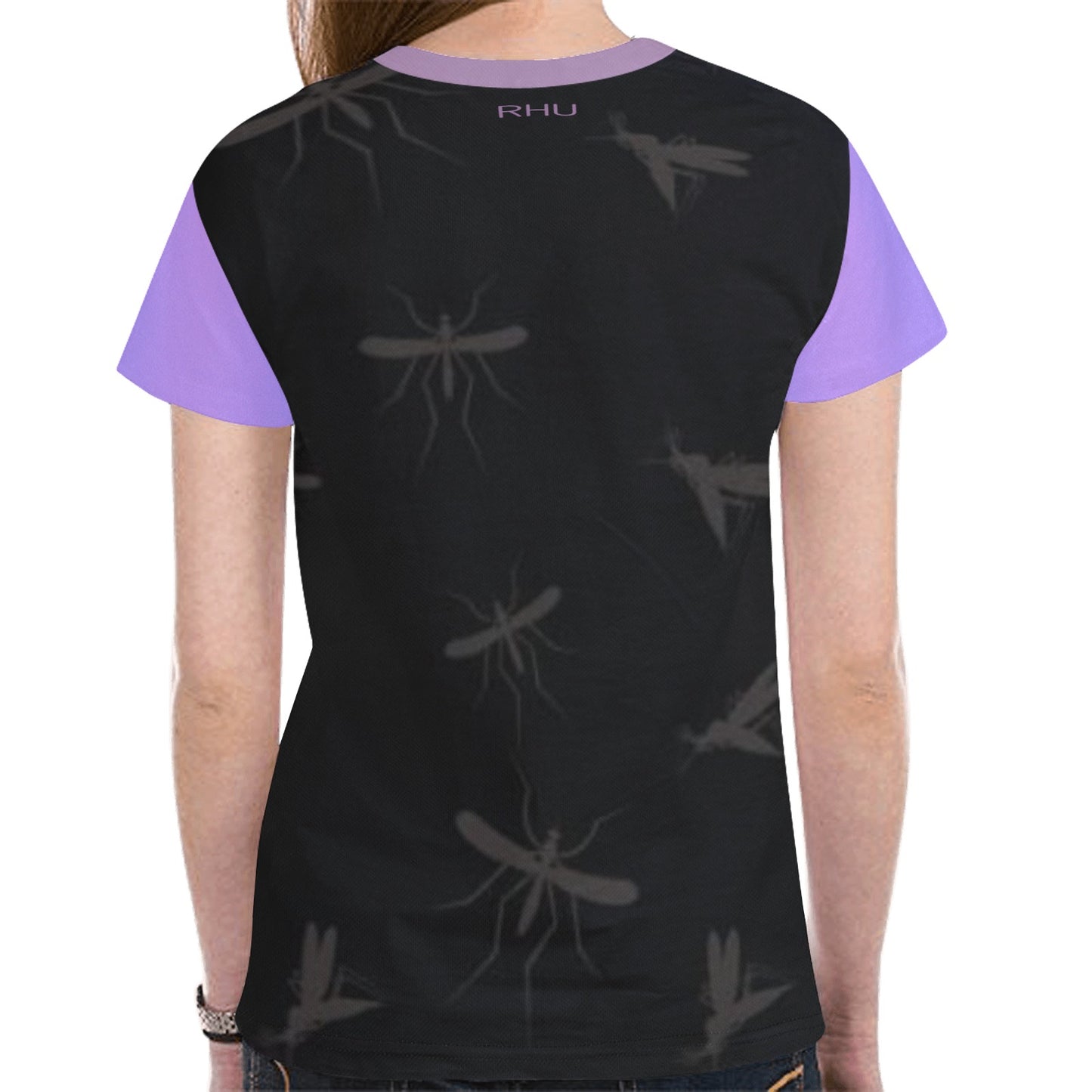 Mosquitoes Buddha Unisex Mesh Cloth T-shirt 2