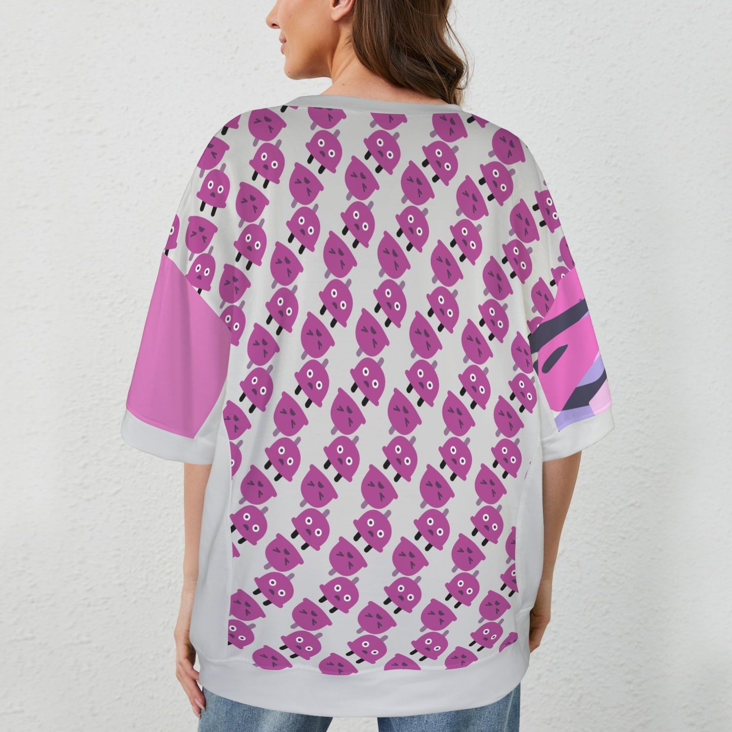 Fear Of Conncetion? Black UnderArm Hem T-Shirt