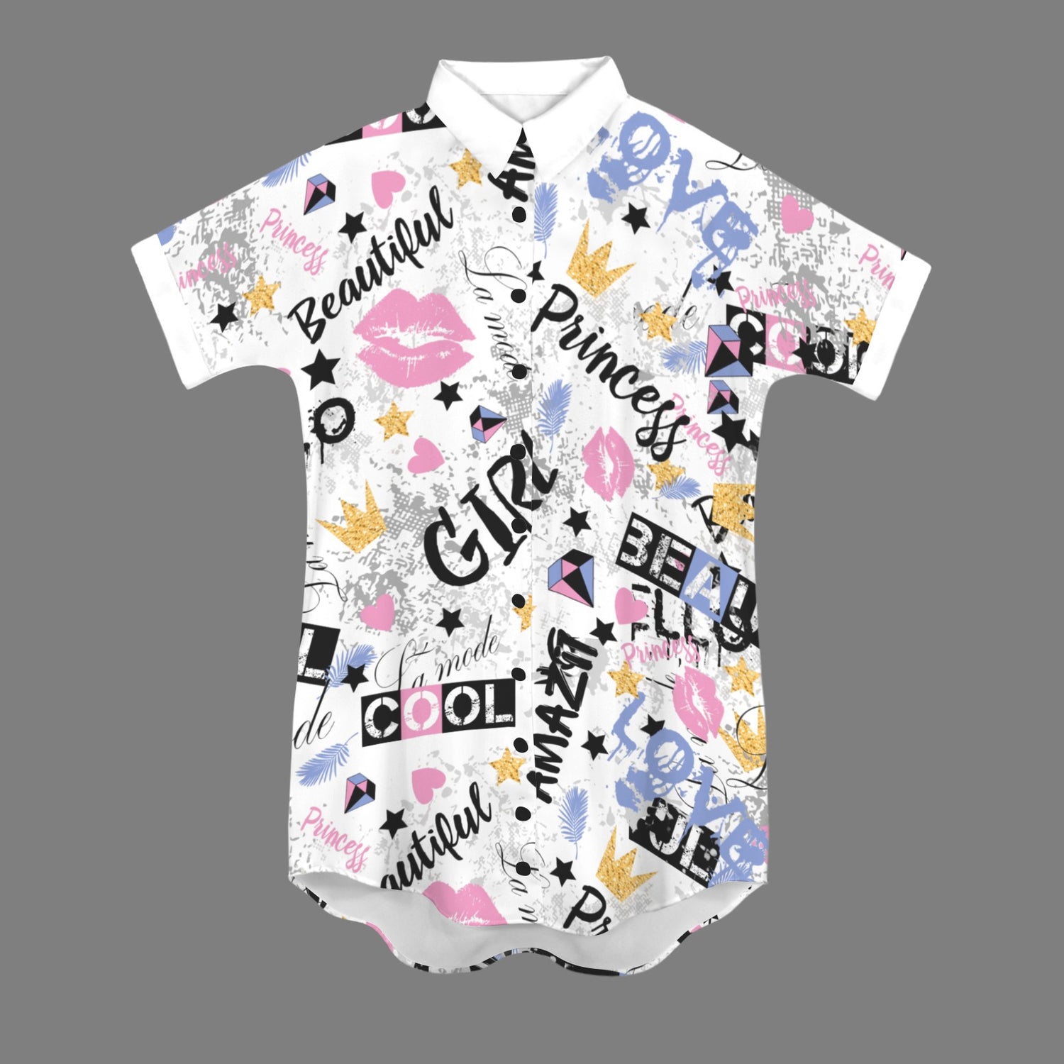Feel Amazing T-Shirt Dress White