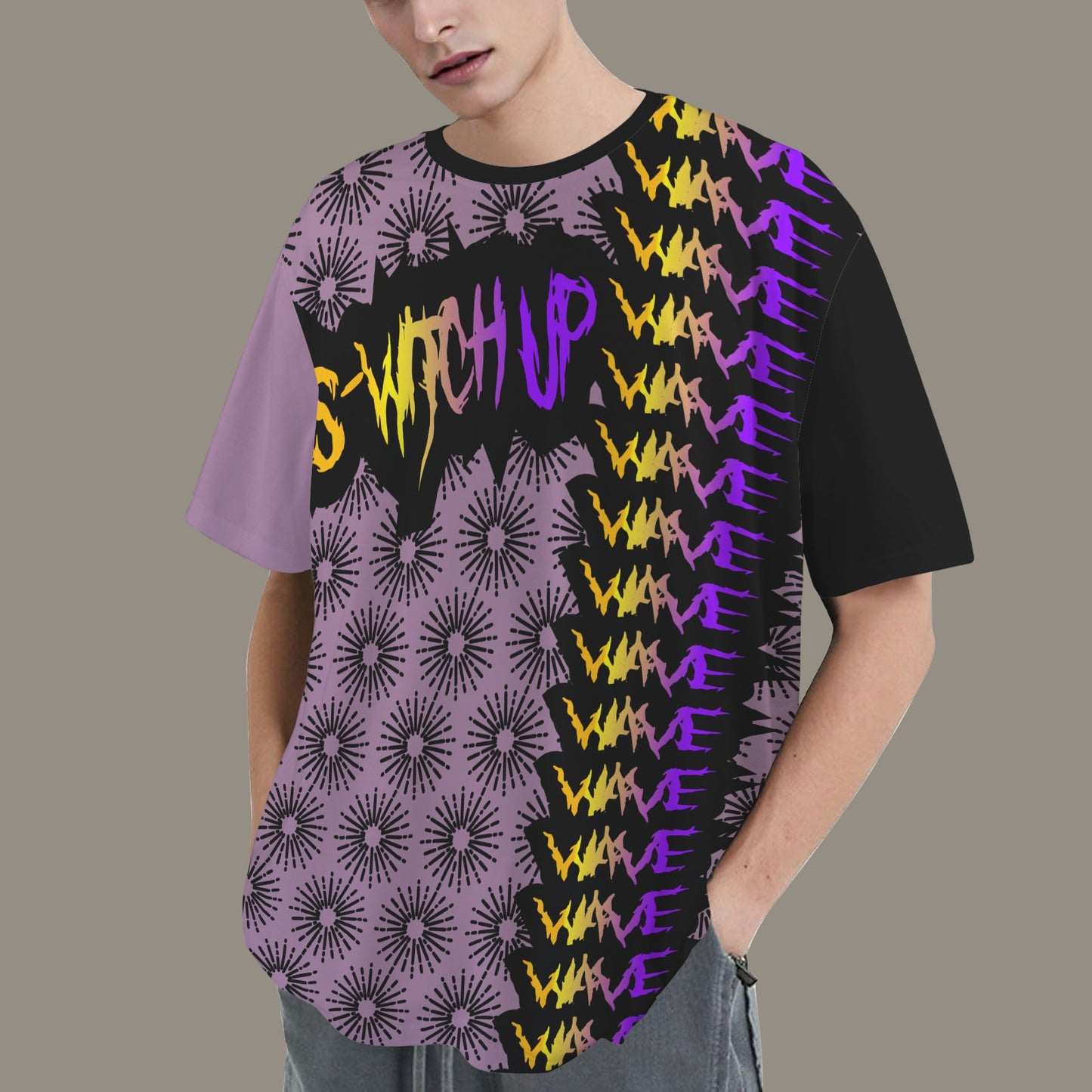 S-WITCH UP WAVE - WAVE BAND MULTI LOGO MAUVE