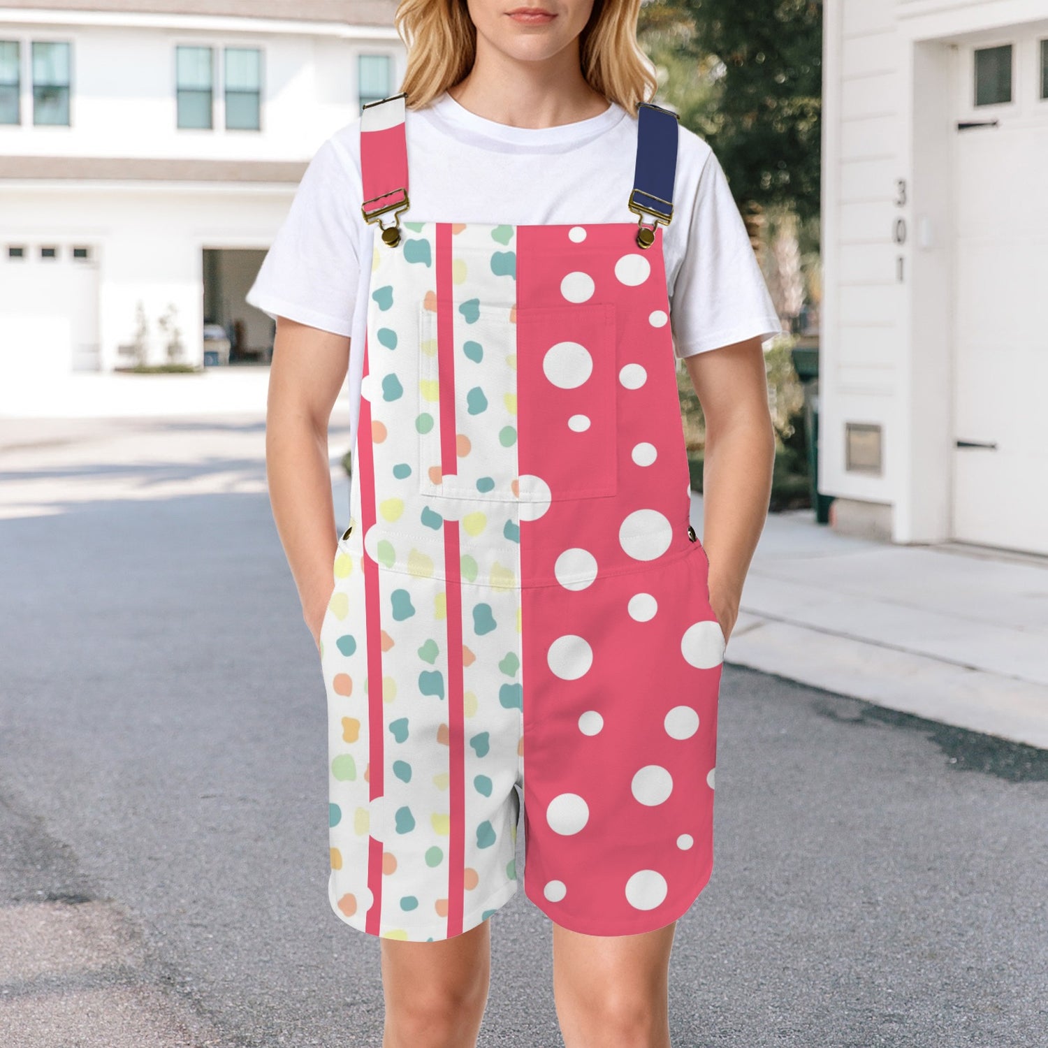 Pois Patchwork 2 Short Romper