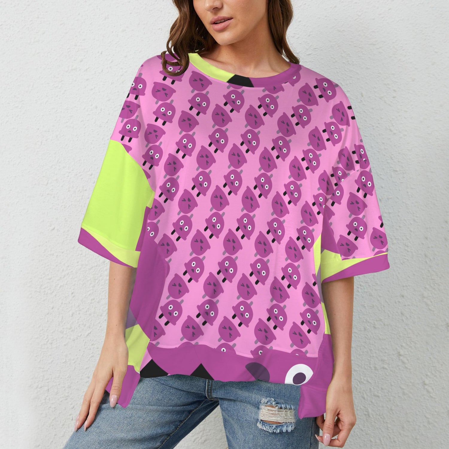 Fear Of Conncetion? Black UnderArm Hem T-Shirt