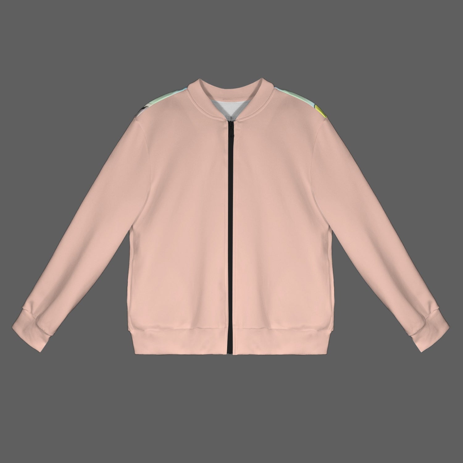 Humans Scare Me Lightweight Jacket  Pale Pink