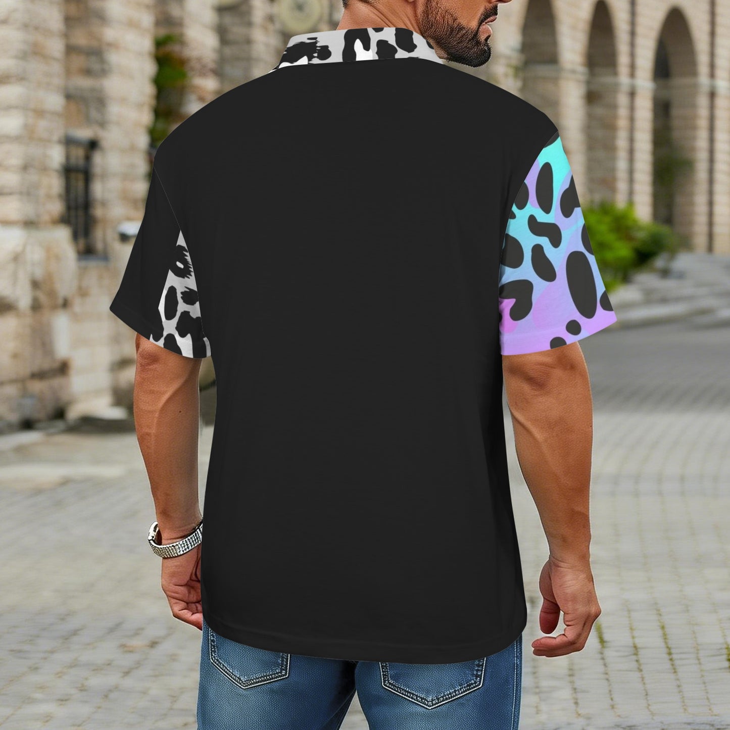 S-WITCH UP Male T-Shirt Zip
