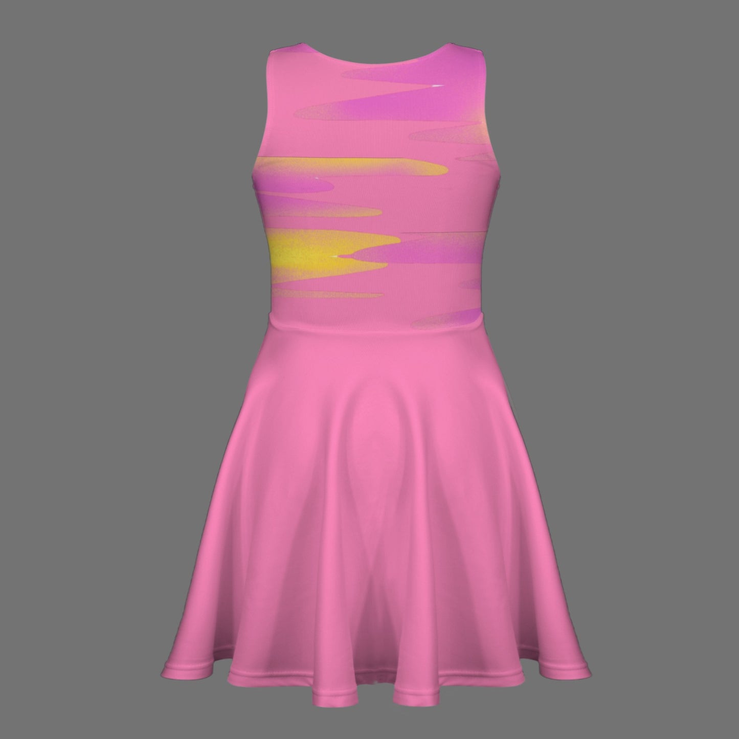 Se Son Rose ( Missing U) Tank Pleated Dress Pink