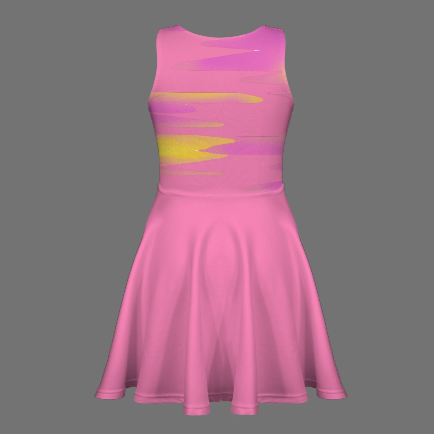 Se Son Rose ( Missing U) Tank Pleated Dress Pink