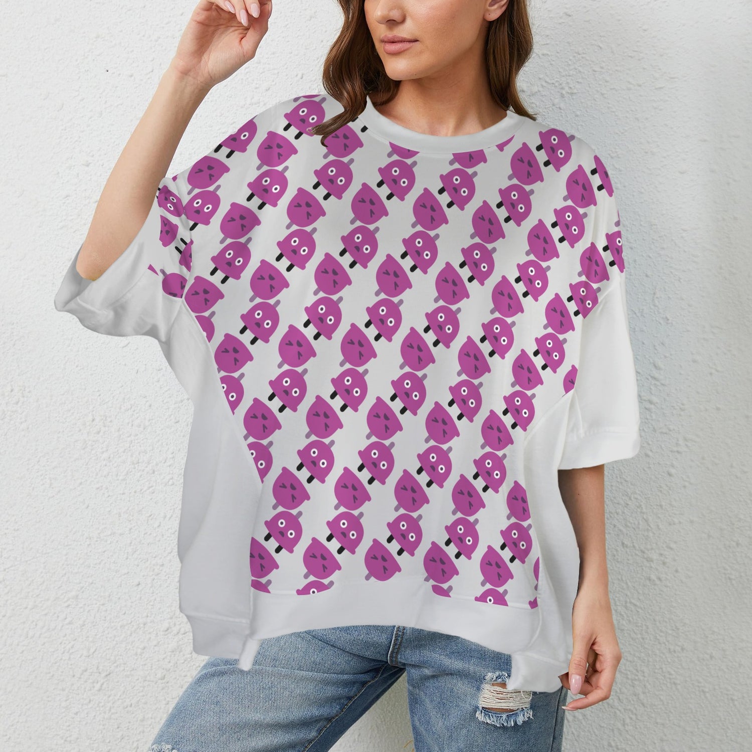 Fear Of Conncetion? Black UnderArm Hem T-Shirt