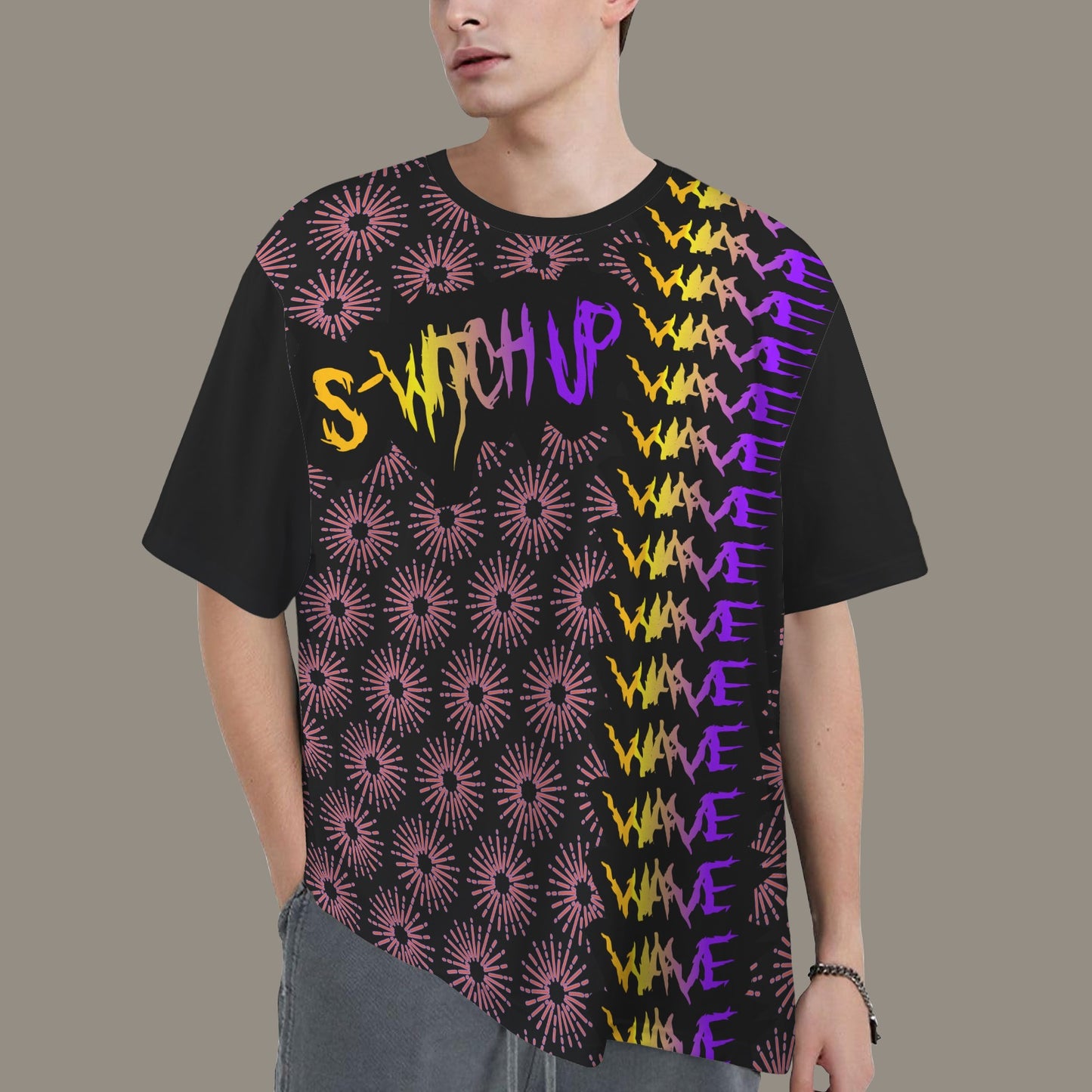 S-WITCH UP WAVE - WAVE BAND MULTI LOGO BLACK V3