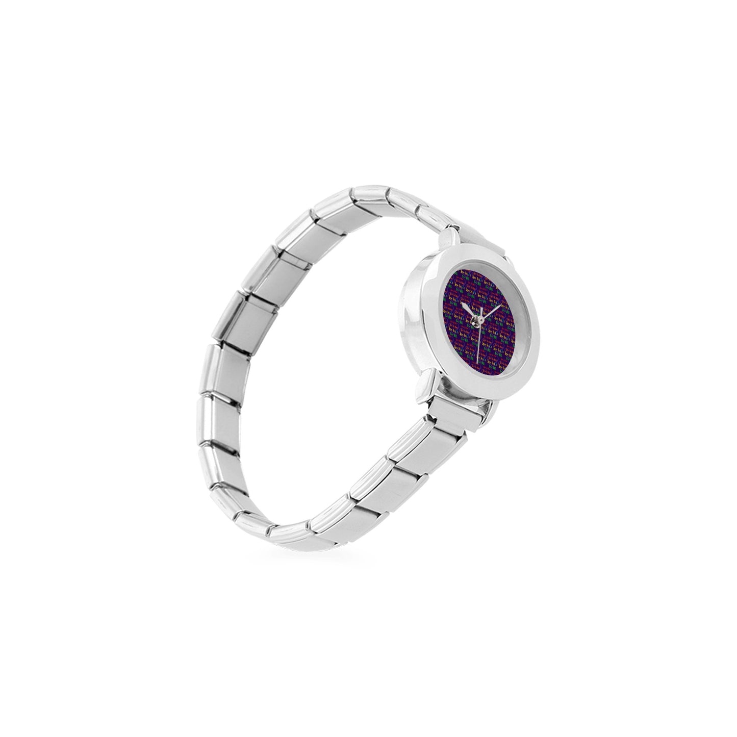 LINFA Little Hearts Purple Women's Italian Charm Watch