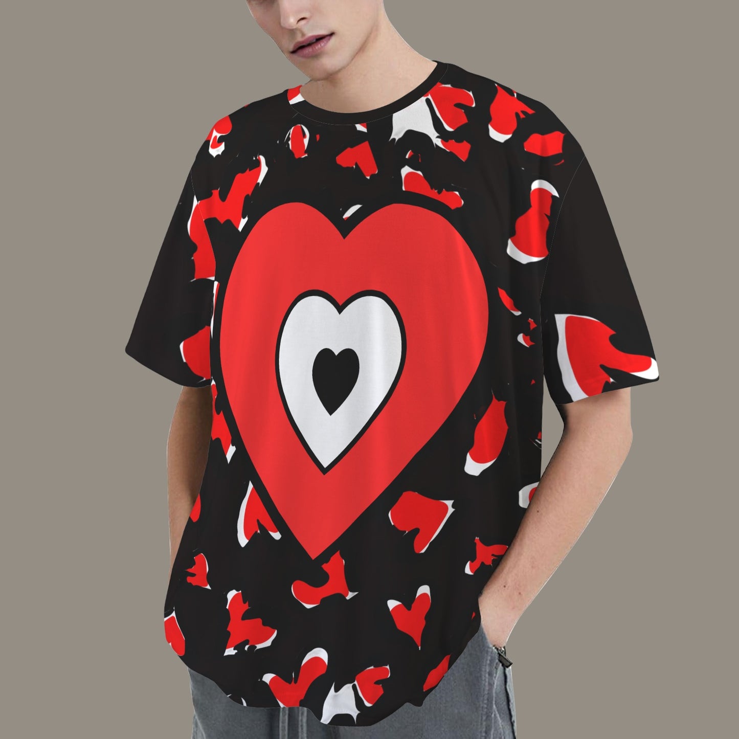 Se Son Rose (Love u Till I Die)  Red White Hear Shirt