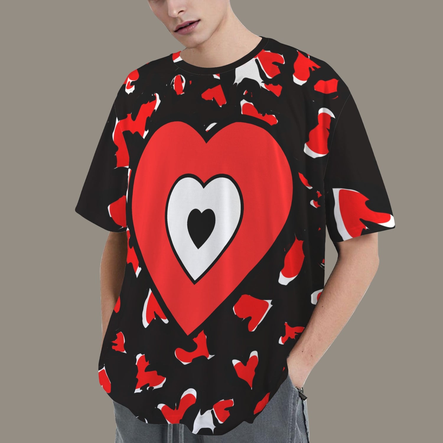 Se Son Rose (Love u Till I Die)  Red White Hear Shirt