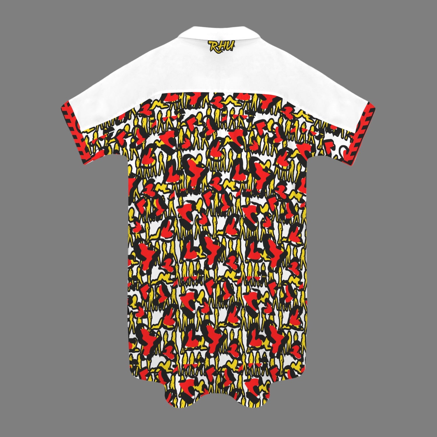 Caution Mosquitoes T Shirt Dress White