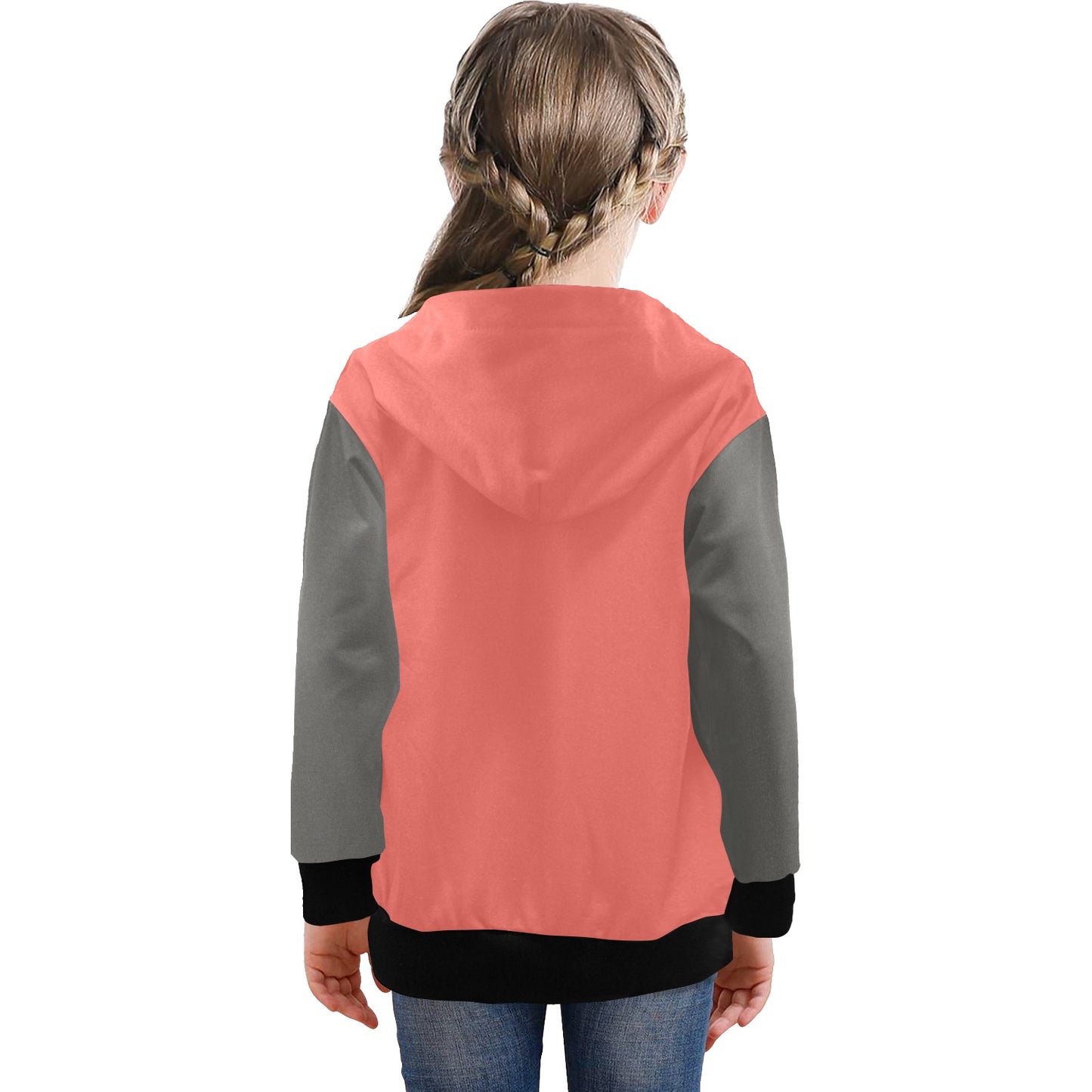 Big Girls' Zip Up Hoodie Cartoon (Age 8 to 15)