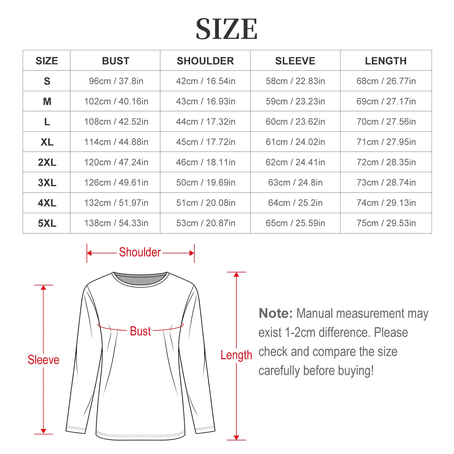 Custom Women's Round neck long sleeved T-shirt