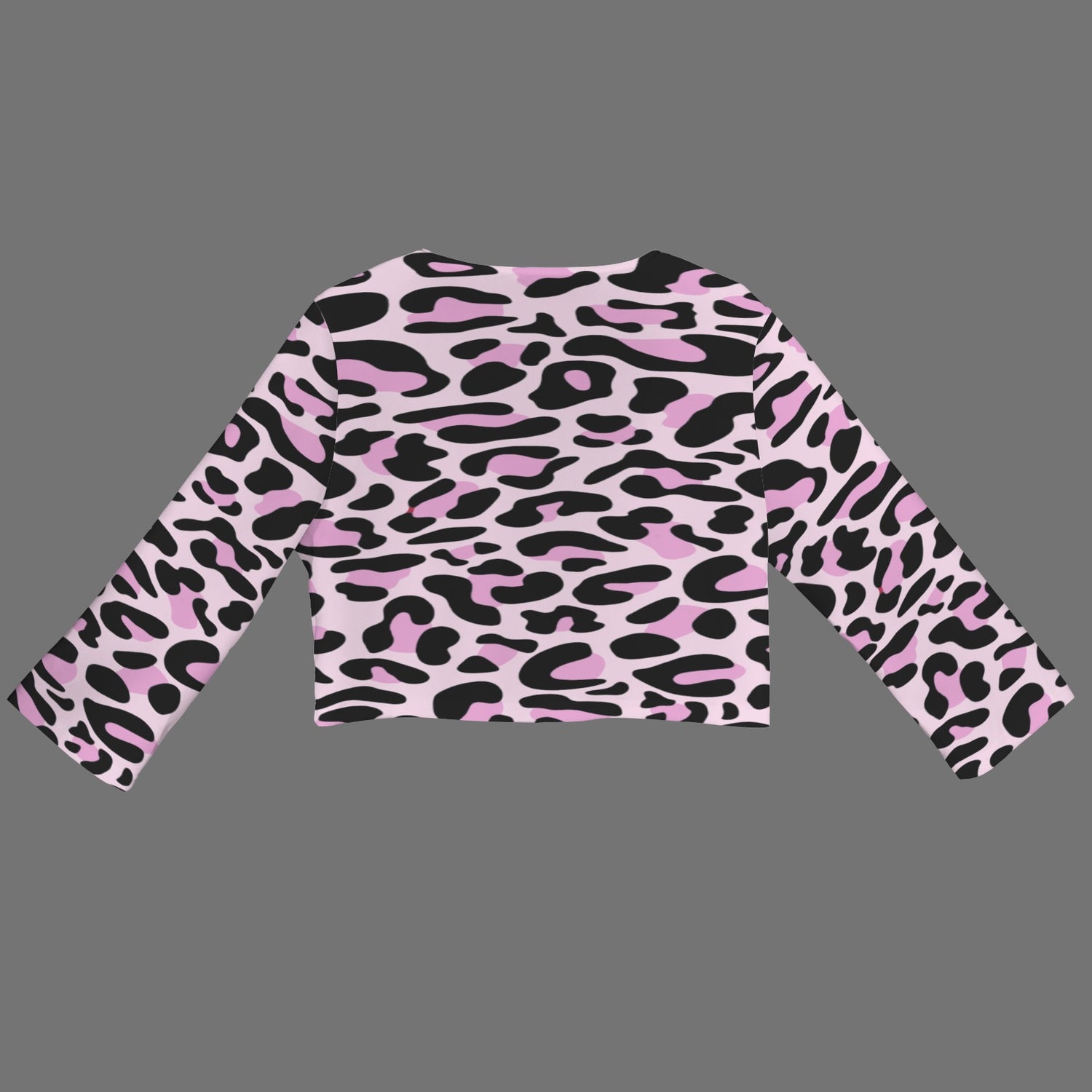 Leopard Jacket Black Pink