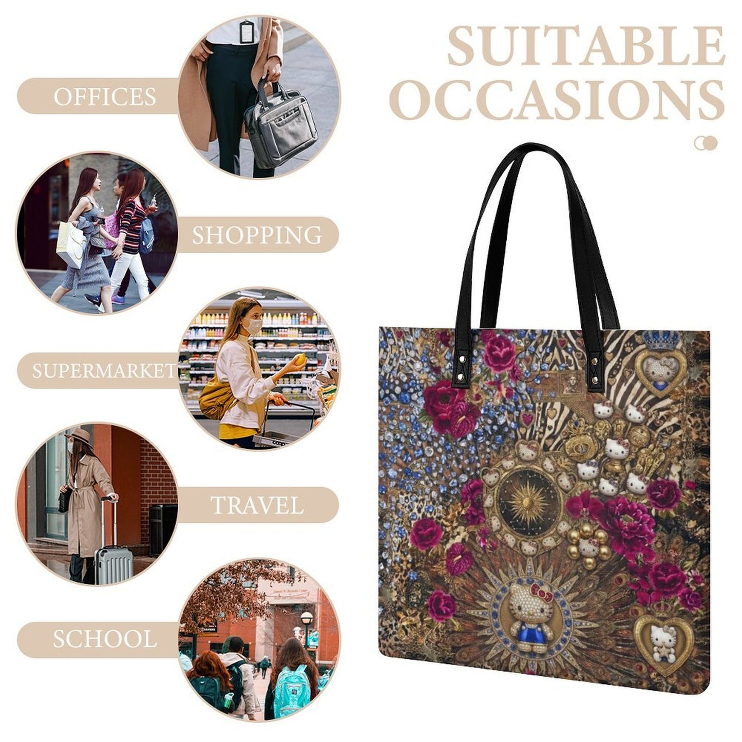 leather handbags