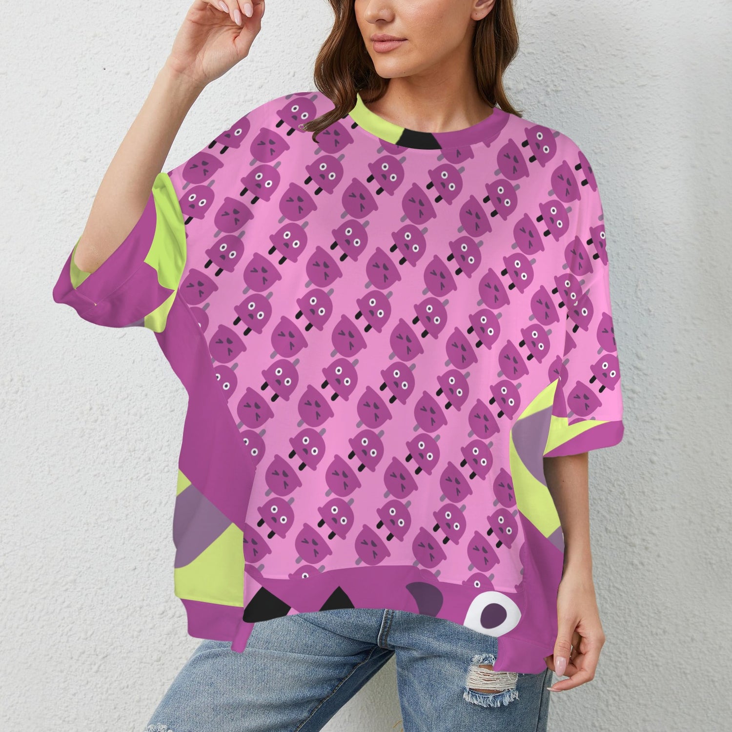 Fear Of Conncetion? Black UnderArm Hem T-Shirt