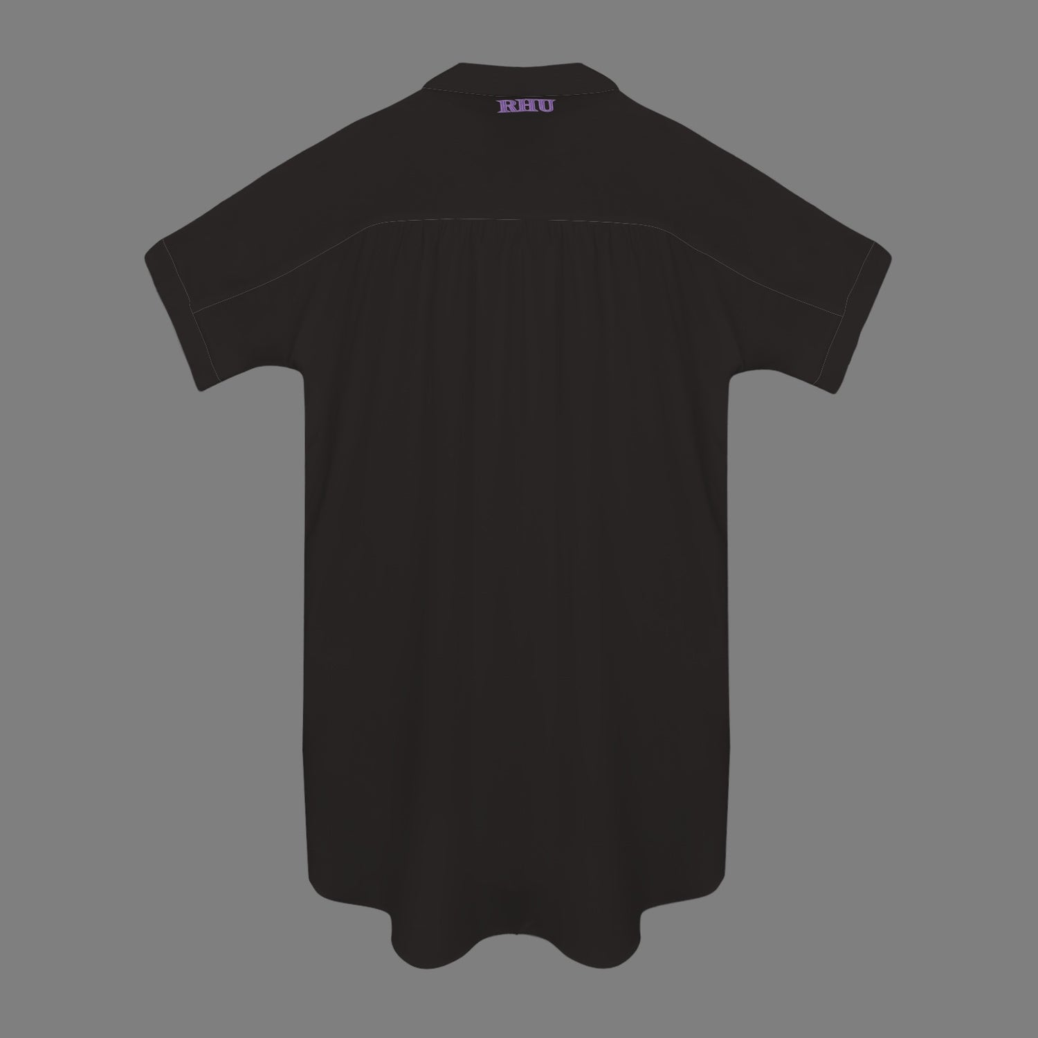 Hidden Name T-Shirt Dress Green Purple Hot Pink