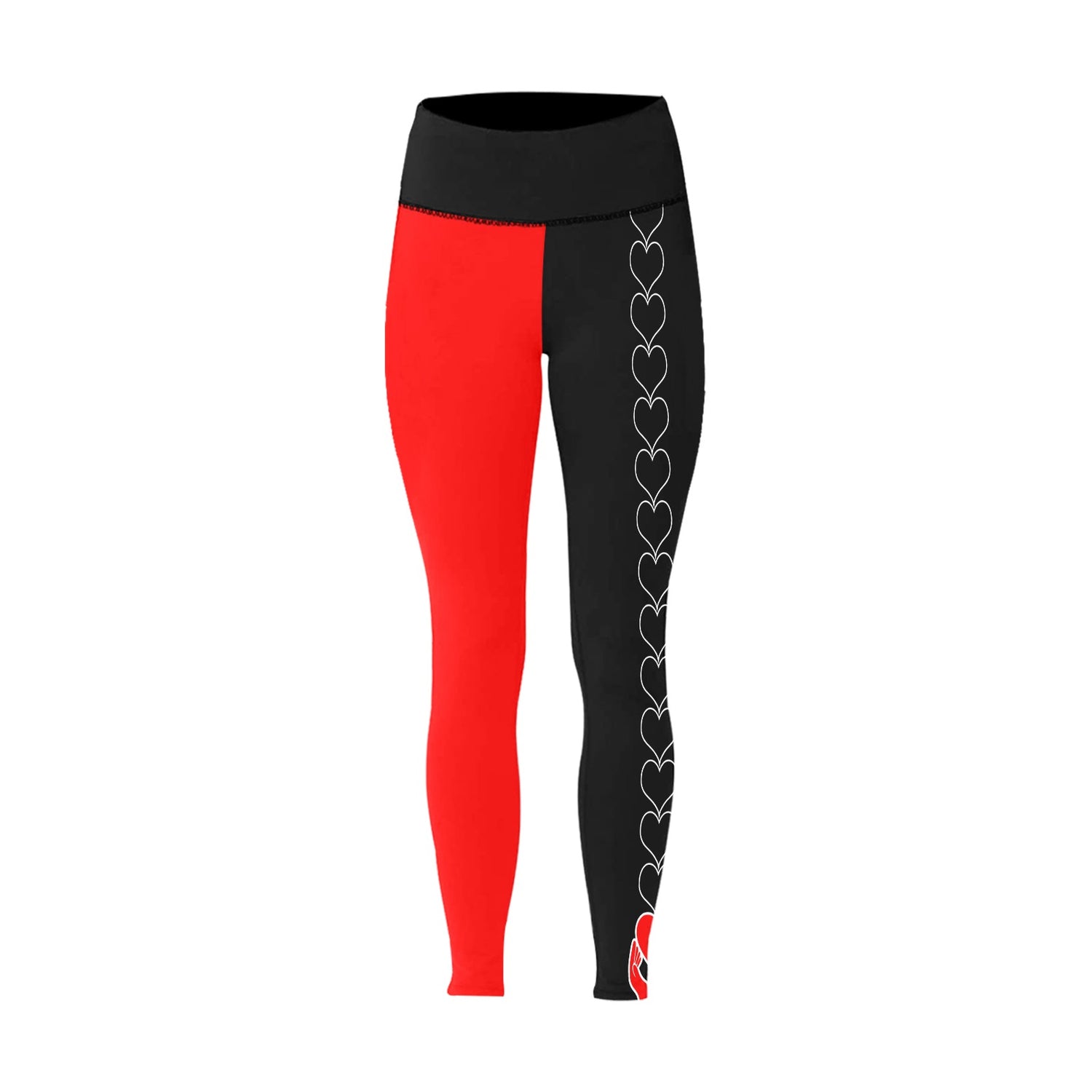 Heart leggings Bicolor
